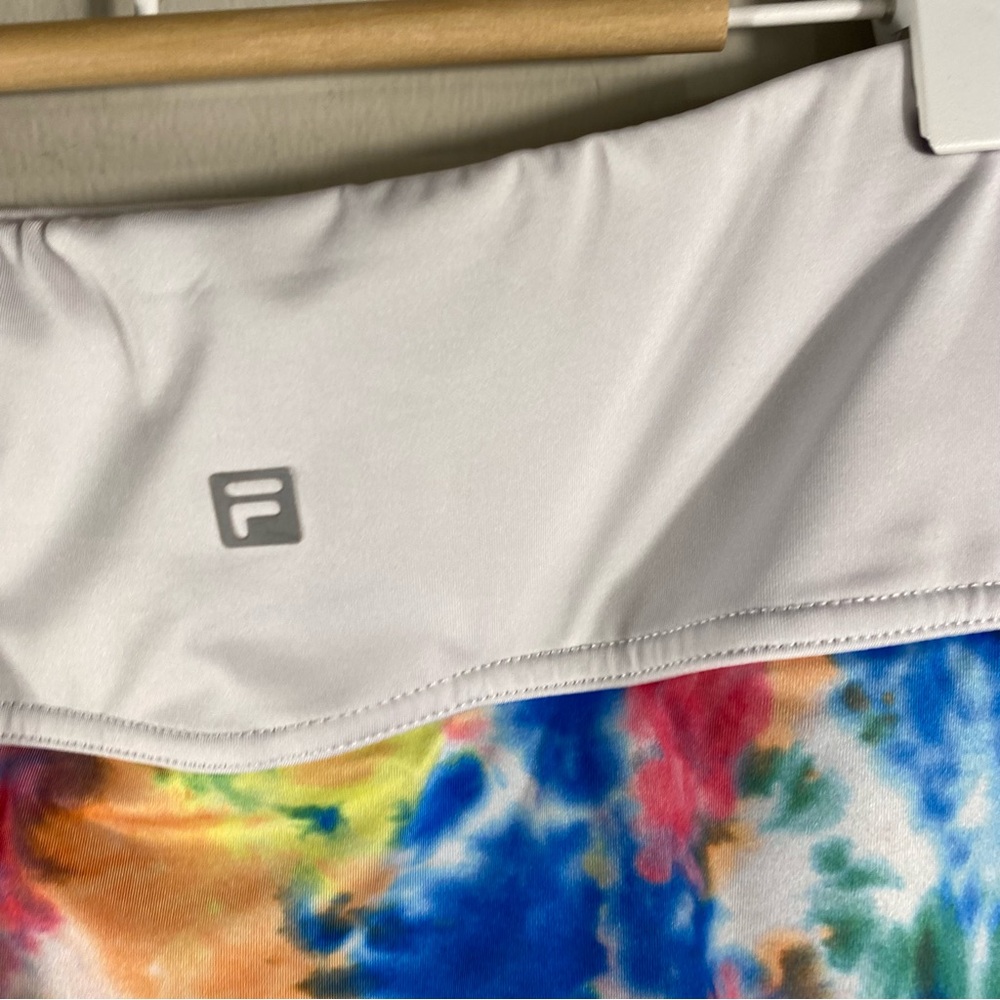 Fila Colorful Tie-Dye Athletic Skort Sz Large - Picture 5 of 7